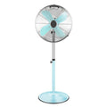 Simple Deluxe 16 Inch High Velocity Stand Fan, Adjustable Heights, 75°Oscillating, Quality Made Fan with 3 Settings Speeds, Heavy Duty Metal for Industrial, Commercial, Residential, Color: Green