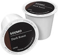 Solimo Dark Roast Coffee Pods - Compatible with Keurig 2.0 | 100 Count Pack
