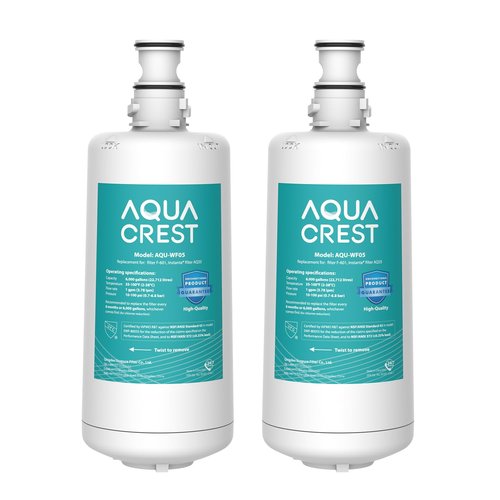 AQUACREST F-601R Filter Cartridge, NSF/ANSI 42 Certified, Replacement for F-601R Filter Cartridge (Pack of 2)