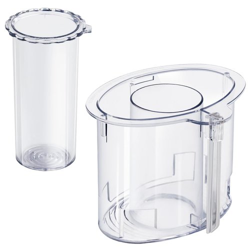 14-cup Large Pusher DLC-2014PT1 and Small Pusher DLC-2014SPT1-1, Compatible 4 Locking Tabs DLC-005AGTXT1 Bowl and DFP-14NWBCT1X Cover, Food Processor Parts Replacement Fits DFP-14 DLC-2014