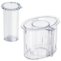 14-cup Large Pusher DLC-2014PT1 and Small Pusher DLC-2014SPT1-1, Compatible 4 Locking Tabs DLC-005AGTXT1 Bowl and DFP-14NWBCT1X Cover, Food Processor Parts Replacement Fits DFP-14 DLC-2014
