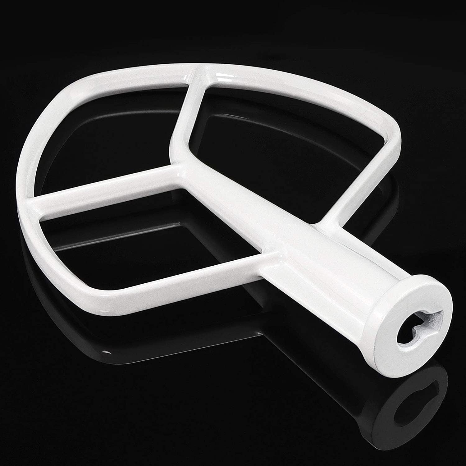K5AB K5SS Flat Beater Replacement/K5AB K5SS Coated Flat Beater for 5-Qt Bowl-Lift Stand Mixers of 9707670 W10807813 PS983355 AP3881259 Mixer Beaters Replacement,Fit Model KSM50 KSM5 KSM450 by Sikawai