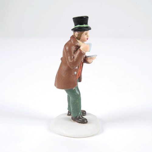 Department 56 Fresh Hot Coffee Figurine - 2.65 Inch Multicolor Dickens Village Accessory