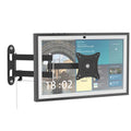 ITSHOM Wall Mount Compatible with Echo Show 15 (1st, 2nd Gen)/21, Rotate 360 Degrees, Tilt Up Down, Swivel Side to Side, Extend up to 17" from Wall(Black)
