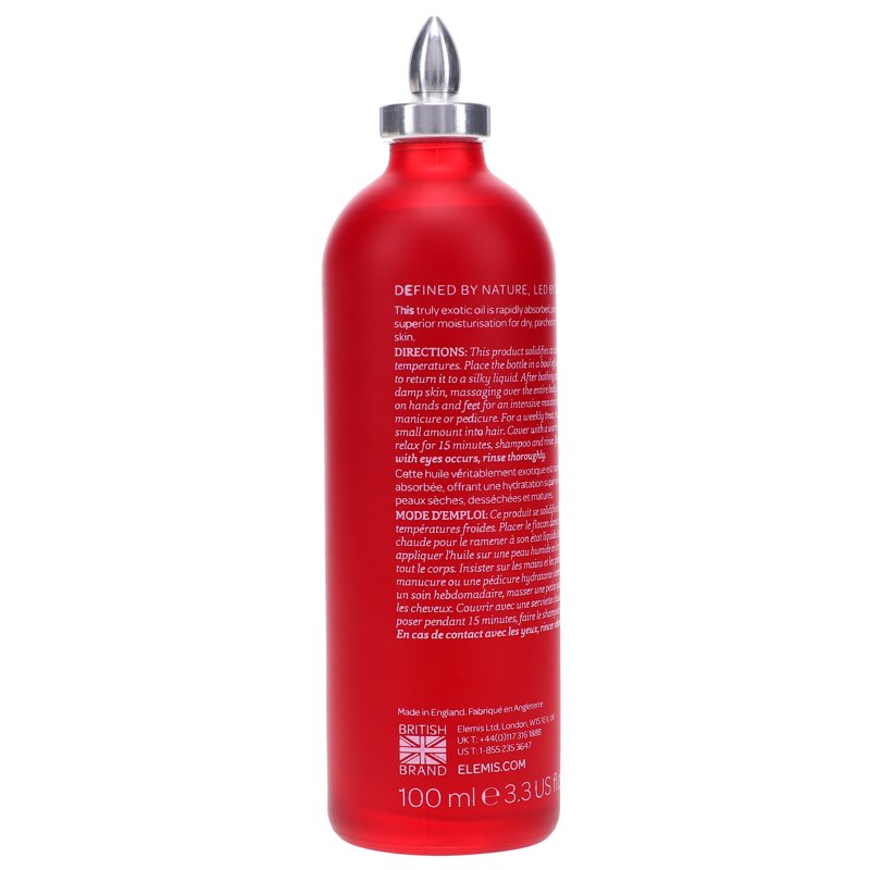 Frangipani Monoi Body Oil - Moisturizing Hair and Skin Treatment 3.3 oz