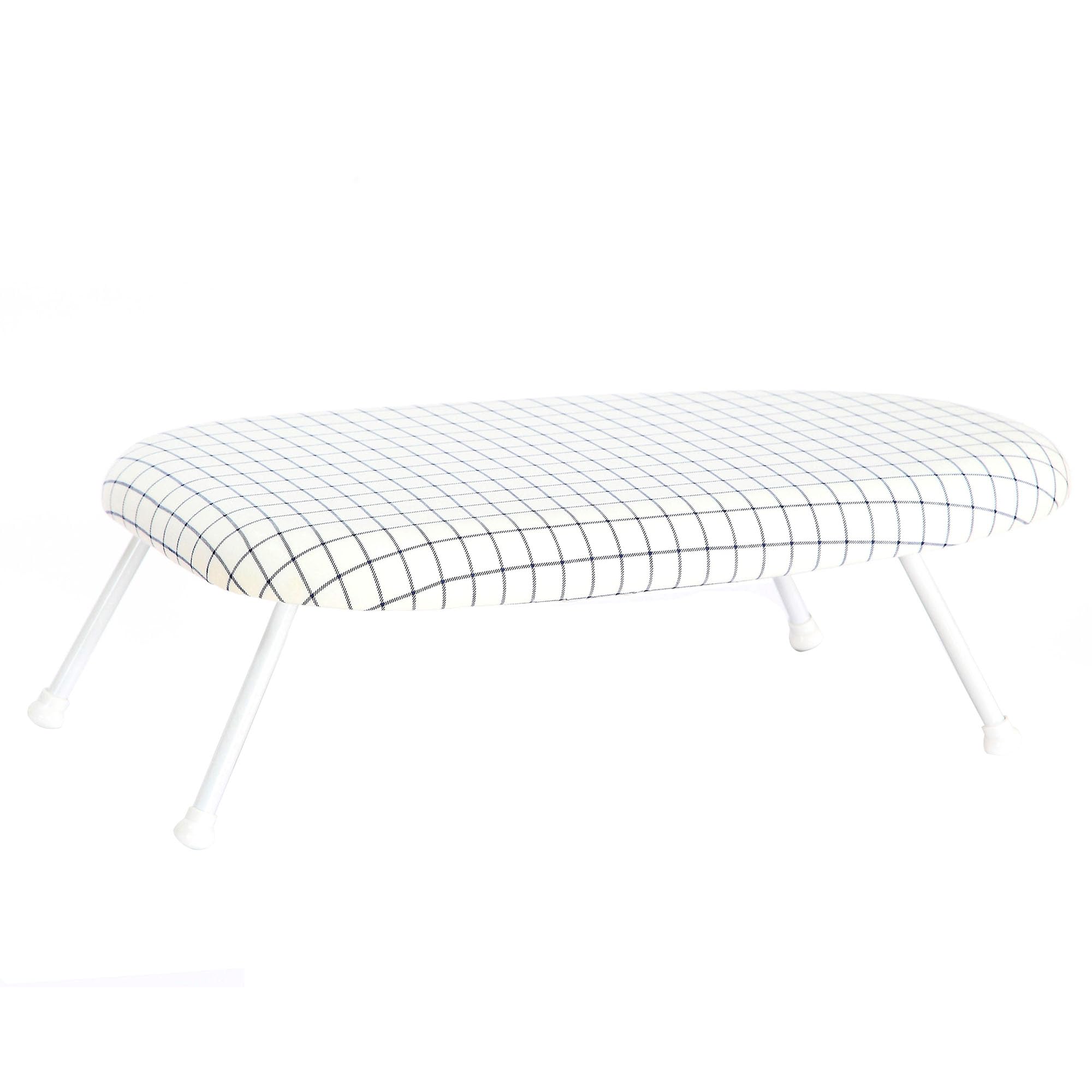 STORAGEIDEAS 24x14in Tabletop Mini Ironing Board with Foldable Legs, Portable Iron Board with Extra Wide Countertop, Small Ironing Board for Sewing, Crafting, Dorm, Small Spaces, RV, Travel -Grid