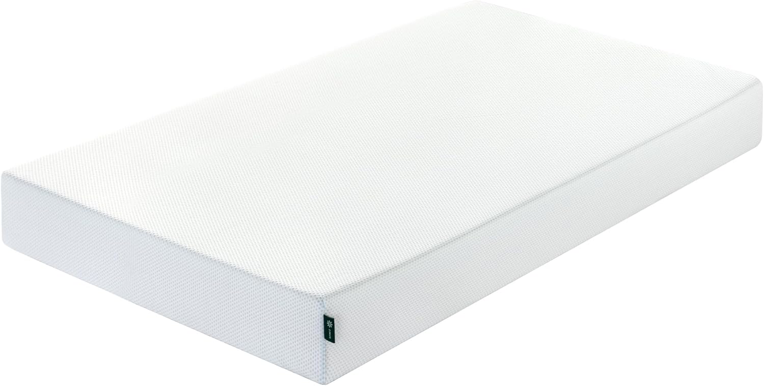 Zinus 8 Inch Green Tea Memory Foam Mattress - Twin Size, Cooling Gel, Medium Firm, Fiberglass Free