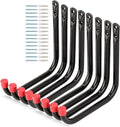 Heavy Duty Garage Storage Utility Hooks by [Brand Name] - 8 Pack 6.7-Inch Wall Hangers for Tools, Bikes & More