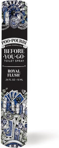 Poo-Pourri Before-You-Go Toilet Spray - Royal Flush Travel Size 10 mL | Eucalyptus & Spearmint Scent
