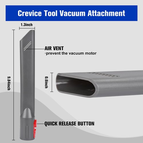Sealegend Crevice Tool Attachment Extenion Hose Compatible with Dyson Gen 5 Gen5 V15 V12 V11 V10 V8 V7 Vacuum Cleaner Accessories Replacement Parts