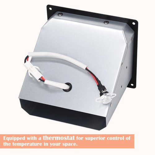 Hiorucet F299201 Blower Fan Kit for Mr Heater 20000-30000 BTU Ventless Propane and Natural Gas (2016-Present), Replacement Mr. Heater F299201 Vent Free Blower Accessory Kit.