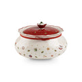 Villeroy & Boch 14-8585-4556 Toy's Delight Box Small, Porcelain, White/Red