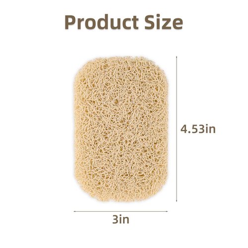 8 Pack Soap Pads for Bar Soap Soap Saver Holder for Bathroom Shower Kitchen Soaps Lifting Pads for Soaps Dish Self Draining Lift Pad Non-Slip Soaps Holder Pads for Hotel Travel Cleaning Supplies