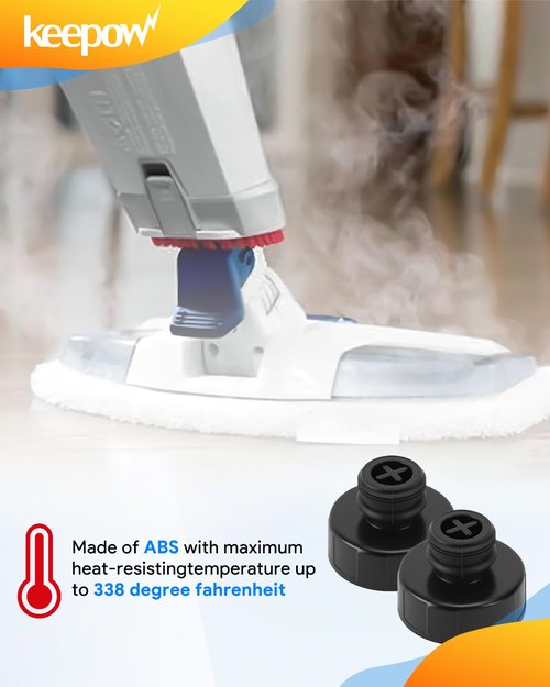 KEEPOW Steam Mop Replacement Parts Compatible with Bissell Powerfresh Steam Mop 1940 Series, Water Tank Caps Replacement, Replaces part 203-8413 2038413 (1 Pack)