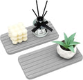 Diatomaceous Earth Dish Drying Mat - Water Absorbing Kitchen & Bathroom Tray | Quick Drying Coaster