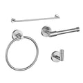 Design House 188722 Graz 4-Piece Bathroom Accessory Kit, Satin Nickel