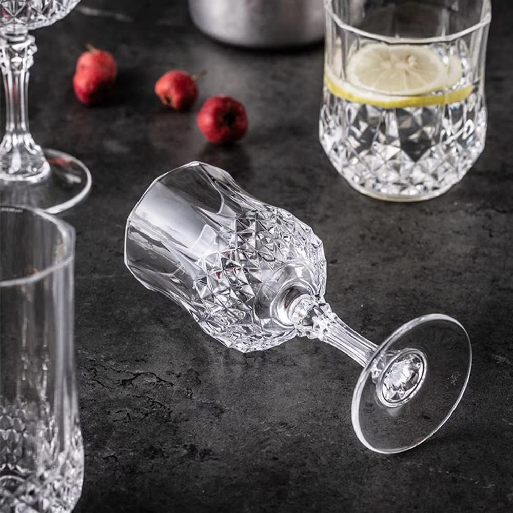 Srgeilzati Cordial Glasses with Stem,Sherry Glasses | Port glasses | Crystal Shot glasses | Limoncello glasses 1.75 oz set of 24