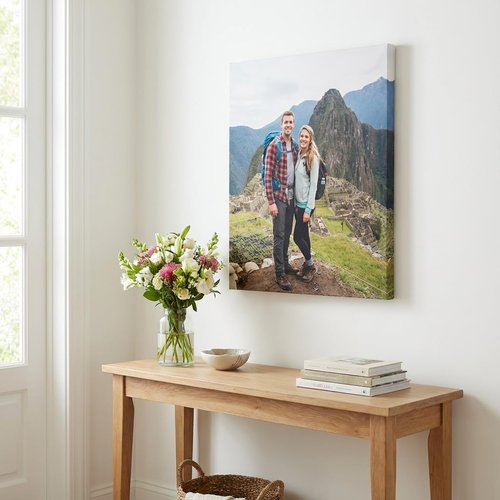 IUI Custom Canvas Prints - Personalized Framed Wall Art for Home Decor | Perfect Gift for Family & Pets (24"L × 32"W)