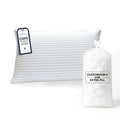 Beckham Hotel Collection Summer Sanctuary Queen Pillow - Cooling Qmax Adjustable Down Alternative Pillow w/Extra Fill, Ideal for Side Back Stomach Sleepers