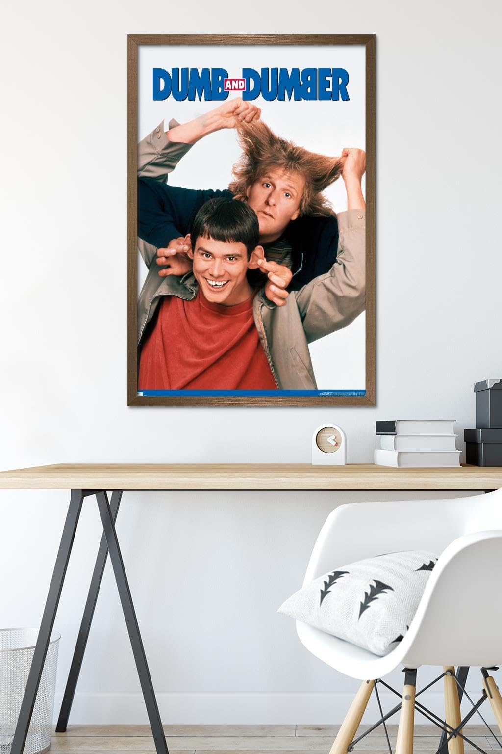 Trends International Dumb and Dumber - Together Wall Poster, 22.375" x 34", Bronze Framed Version
