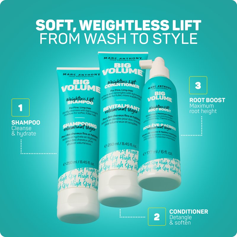 Weightless Root Boost Volumizing Spray for Fine Hair, 6 fl oz