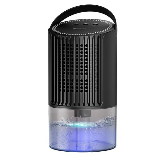 Dehumidifier, 34oz Small dehumidifiers for home, Ultra Quiet (25dB) 350 sq ft Mini Dehumidifier, Portable for Bathroom Bedroom Closet Basement RV, with 7-Color LED, Smart Defrost, Auto Shut-Off