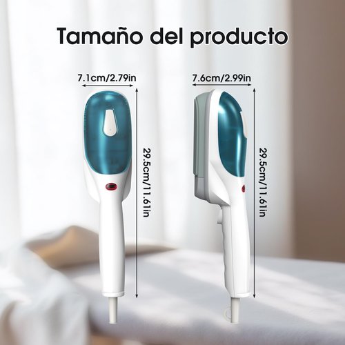 PANCERKA 1pc Handheld Steamer Iron for Clothes – 25 Second Heat Up, Powerful Steam for Wrinkle Removal, Ideal for Home, Office, and Travel
