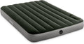 Intex Dura-Beam Standard Downy Air Mattress - Full Size with Built-in Foot Pump | 10in Height, 300lb Capacity