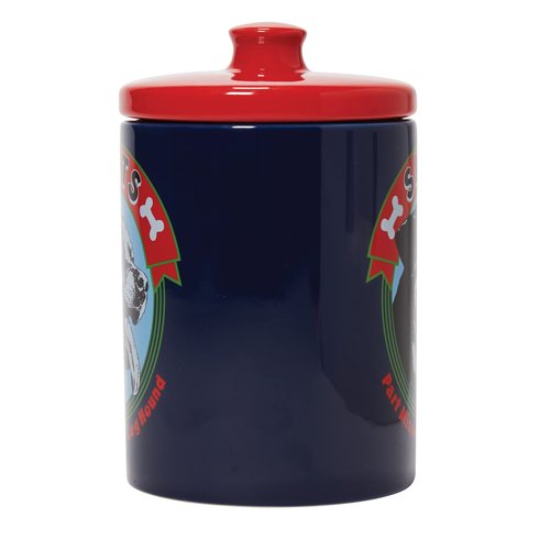 Department 56 National Lampoon's Christmas Vacation Snots the Dog Treat Canister Storage Jar, 7.5 Inch, Multicolor