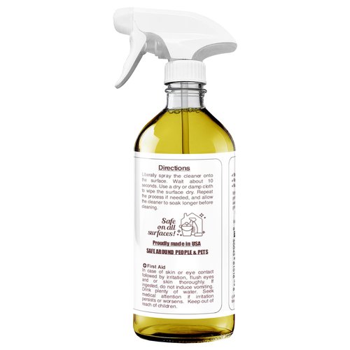 PROSOL WORKS Degreaser Cleaner Heavy Duty Cleaning Spray 16 oz - Kitchen Cleaner for Stubborn Splatters, Stove Top, Grill, Drip Pans, & Oven Cleaner - Safe on All Surfaces - Fresh Scent