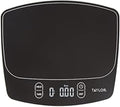 Taylor Waterproof Digital Kitchen Scale - Accurate Measurement Up to 11 Pounds | Sleek Black Design