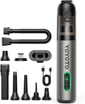 Skiennix Handheld Vacuum | Cordless 4-in-1 Mini Cleaner with 21000Pa Suction - Ultra Light & Rechargeable (Silver)