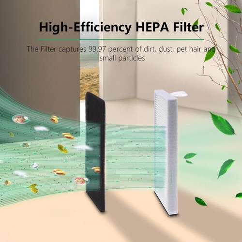 Neutop Replacement Filters Compatible with Ecovacs Deebot N79S N79 DN622 DN622.11 DN622.31 N79W N79se Deebot 500 DC3G and Yeedi K600 K700, Robot Vacuums, 9-Pack.