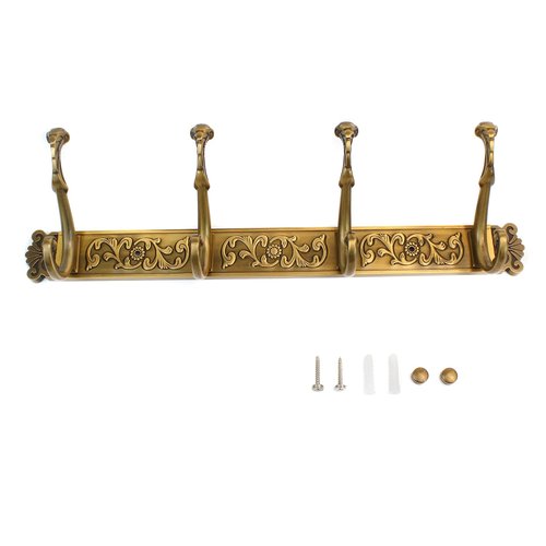 QULYEA Coat Rack Wall Mount,Vintage Wall Hooks Coat Hooks Antique Towel Racks for Bathroom Entryway Wall Mounted CoatRack Clothes Heavy Duty