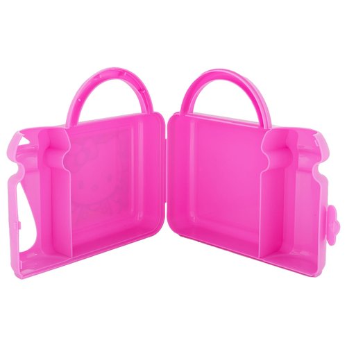 Hello Kitty Lunch Box Set - Bundle with Bento Style Lunch Box, Water Bottle, Stickers, Tattoos, More | Hello Kitty School Supplies Containers for Kids