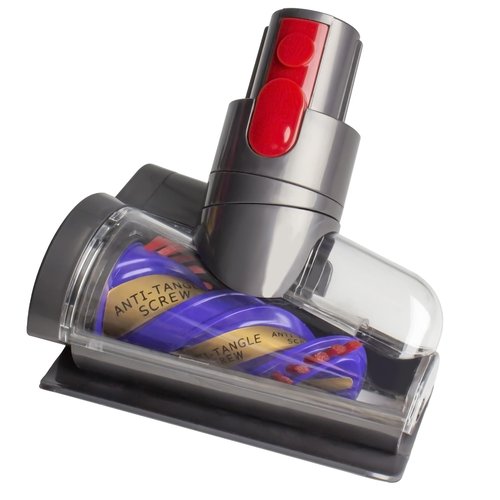 Mini Motorized Tool Brush Head Replacement For Dyson Cordless Vacuum Cleaner Head Anti-Tangle V7, V8, V10, V11, V15 - Effortlessly Tackle Pet Hair on Couches, Bed, Carpets