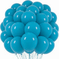 Voircoloria Peacock Blue Balloons - 66 Pack of 12-Inch Teal Blue Latex for Weddings & Celebrations