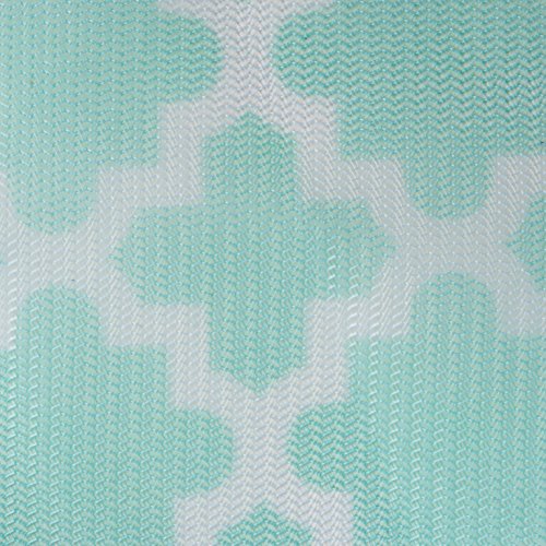 DII Laundry Storage Collection Mesh Zippered, Large/Medium/Small Set, Aqua Lattice, 6 Piece