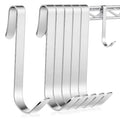 Yaocom 6 Pcs J Hook for Wire Shelving 3.6 Inch Large Heavy Duty Metal Shelf Hooks for Wire Shelves Racks Closet Shelving Accessories