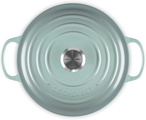 Le Creuset Enameled Cast Iron Deep Round Oven - 6.5 Qt, Sea Salt | Durable & Stylish Cookware