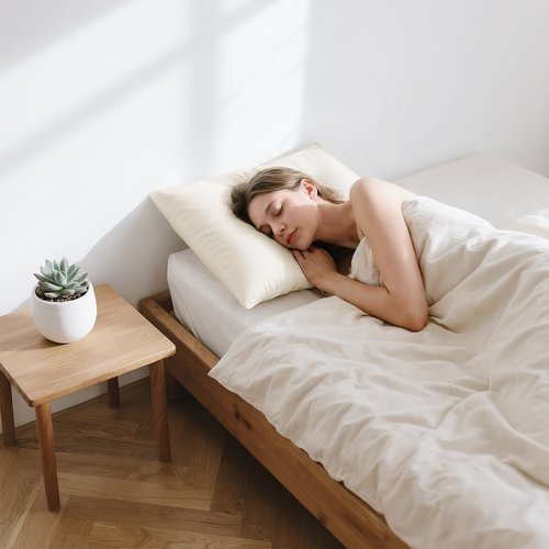 LOFE Organic Pillow with Pillowcase - 20x26 Organic Standard Pillow with 100% Organic Cotton Shell, Adjustable Loft Youth Plilow, Machine Washable, Soft, Perfect for Youth&Adults