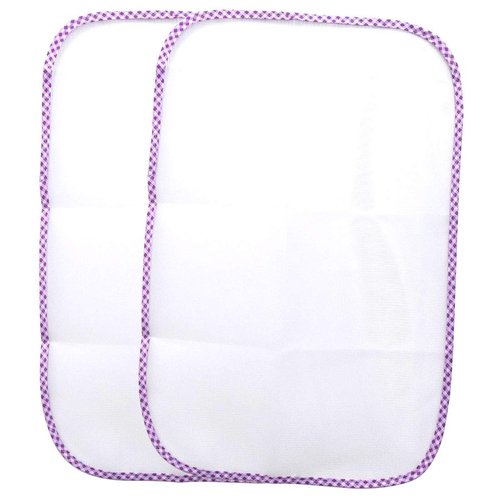 GARASANI 2 Pack High Temperature Resistance Protective Ironing Pressing Pad-Protective Scorch Saving Mesh (Large 35.43" x 15.74" / 90 x 40cm)