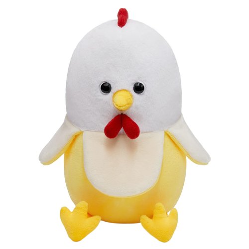 Yulefly Chicken Banana Plush Pillow, 11-Inch Cute Chicken Stuffed Animal Banana Plushie Toys for Birthday