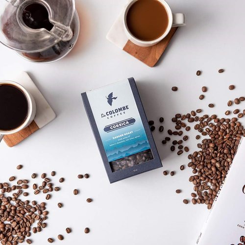 La Colombe Corsica Dark Roast Whole Bean Coffee - Notes of Baker's Chocolate, Red Wine & Spices, 5 Pound (Pack of 1)