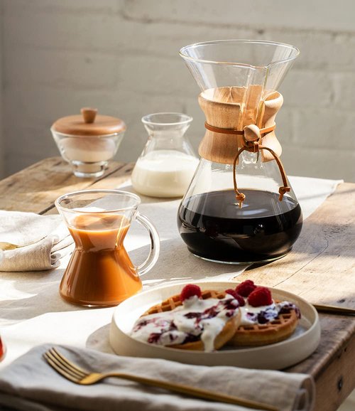 Chemex Bundle - 10-Cup Classic Series - 200 ct Square Filters - Exclusive Packaging