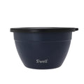 S'well lifetime brands europe limited Salad Bowl Kit, Azurite 1.9L - Salad Lunch Box with Condiment Container and Removable Tray - Leak-Proof and Dishwasher Safe,Black