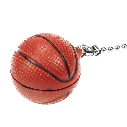 LC LICTOP Basketball Ceiling Fan Pull Chain 2Pcs, 12-Inch Extender Chain with Basketball Pendant, Decorative Light Pull Chains Ornaments for Ceiling Fans & Lamps