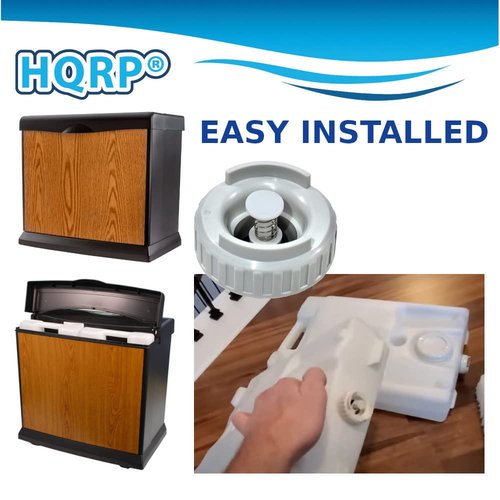 HQRP 2-Pack Bottle Valve Cap Compatible with MoistAir EA1407, HD1407, HD1409, EA14070, HD14070 Humidifiers, ESK509229-1, ESK819024, ESK822419-2, CAP291 Replacement Parts