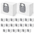 22 Pack Q5 Vacuum Dust Bag for Roborock Q7 M5+, S8 Pro Ultra, S8+, Q7 Max+, Q8 Max+, Q5 Max+, Q5+, Q10 S5+, Q10 X5+, Q5, Q5 Pro+,Q7, Q7+, S7 Pro Ultra, S7 MaxV Ultra Robot Vacuum, 3.6L Vacuum Bag