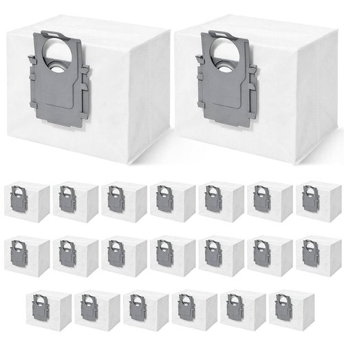 22 Pack Q5 Vacuum Dust Bag for Roborock Q7 M5+, S8 Pro Ultra, S8+, Q7 Max+, Q8 Max+, Q5 Max+, Q5+, Q10 S5+, Q10 X5+, Q5, Q5 Pro+,Q7, Q7+, S7 Pro Ultra, S7 MaxV Ultra Robot Vacuum, 3.6L Vacuum Bag